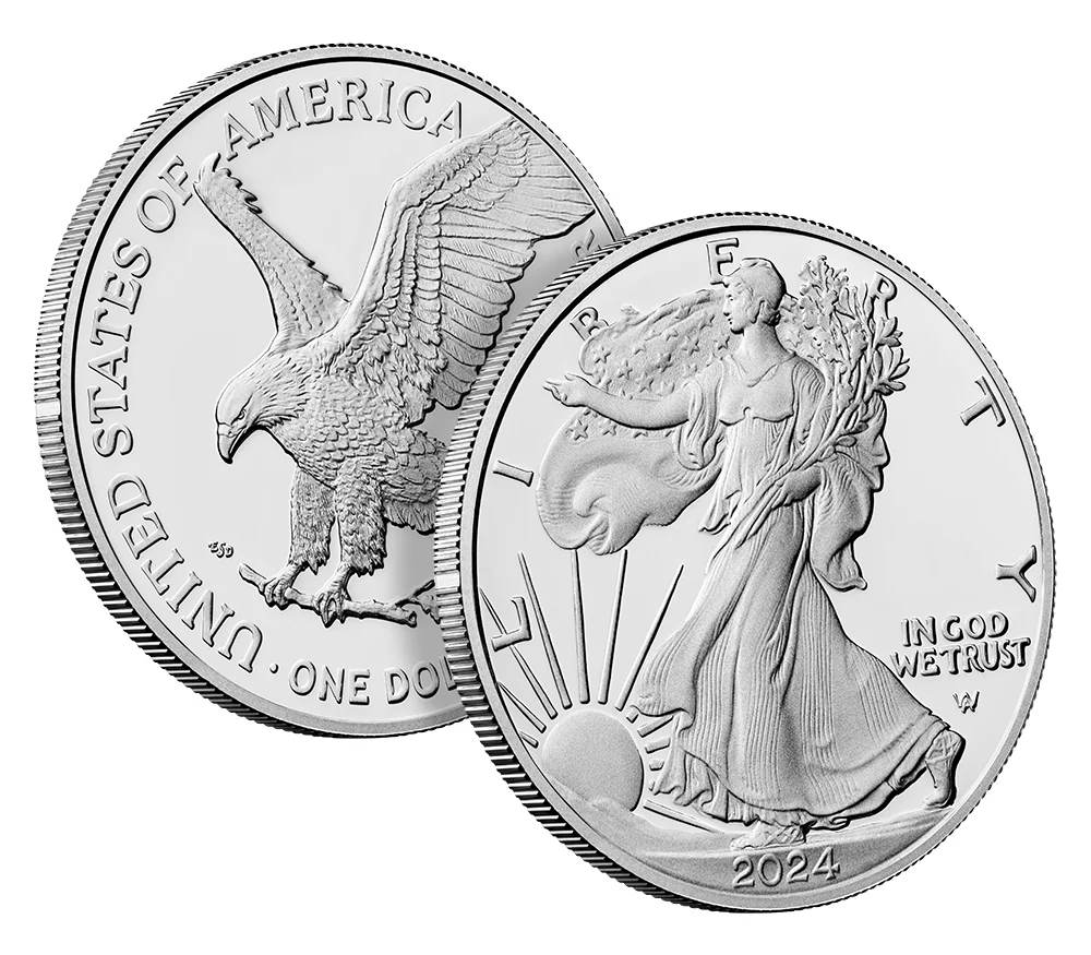 2024 American Silver Eagle Coin ( 1 Troy Ounce) - Image 3