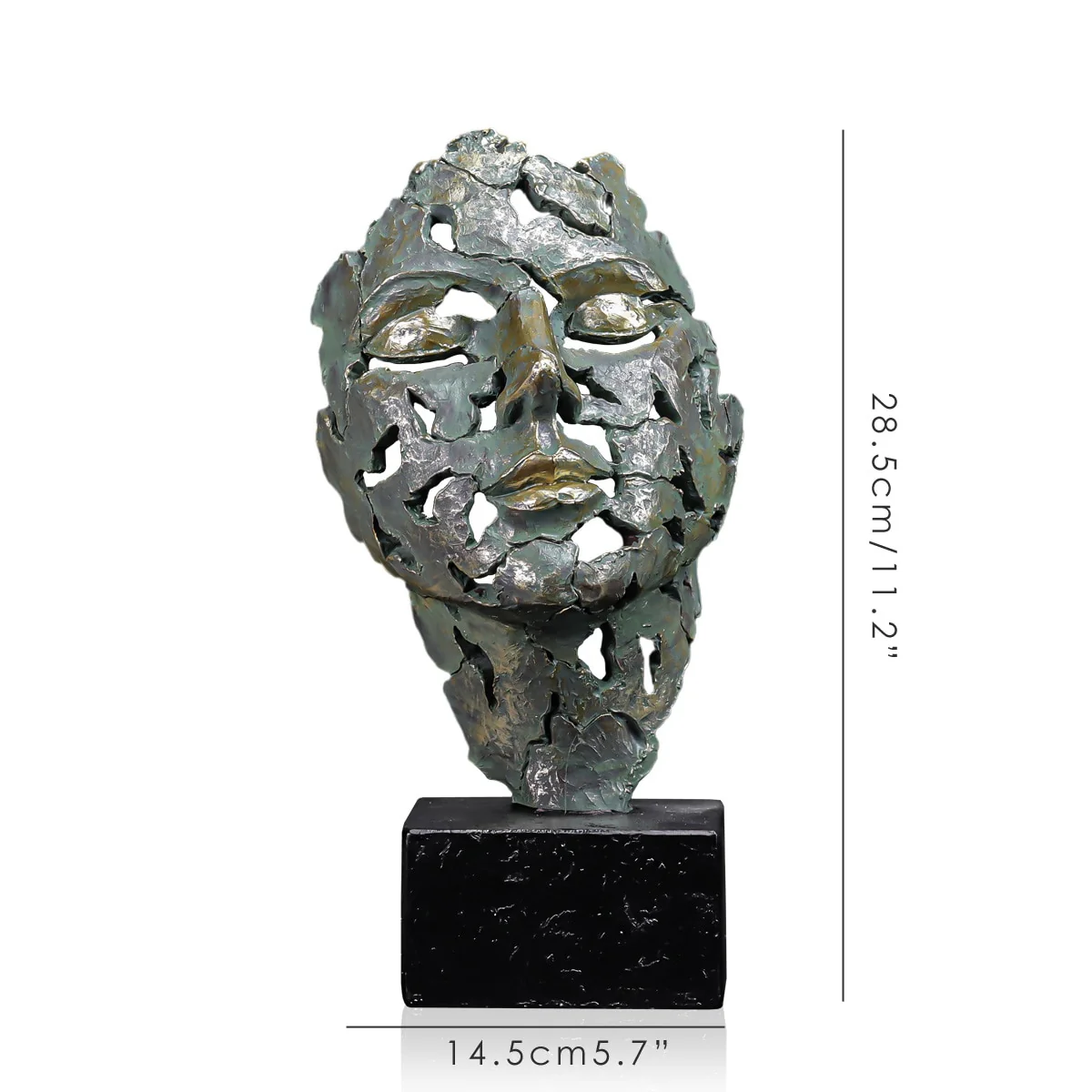 Abstract Character Face Statue Sculpture - Image 2