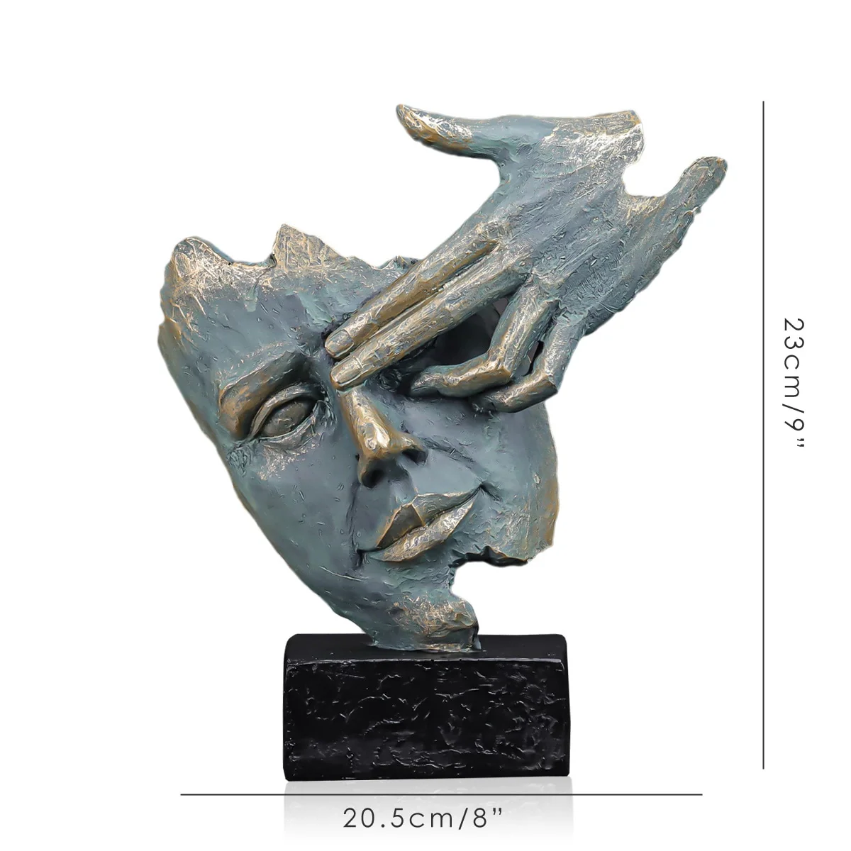 Abstract Character Face Statue Sculpture - Image 4