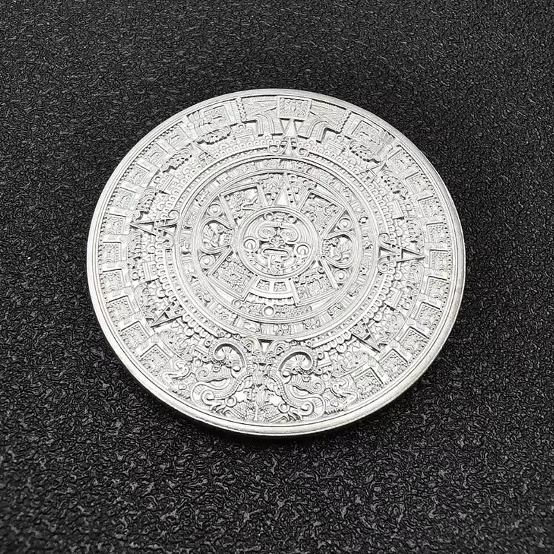 Aztec Calendar Silver Coin ( 1 Troy Ounce ) - Image 2