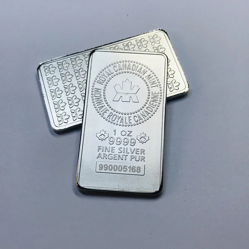 Canadian Silver Bar ( 1 Troy Ounce ) - Image 3