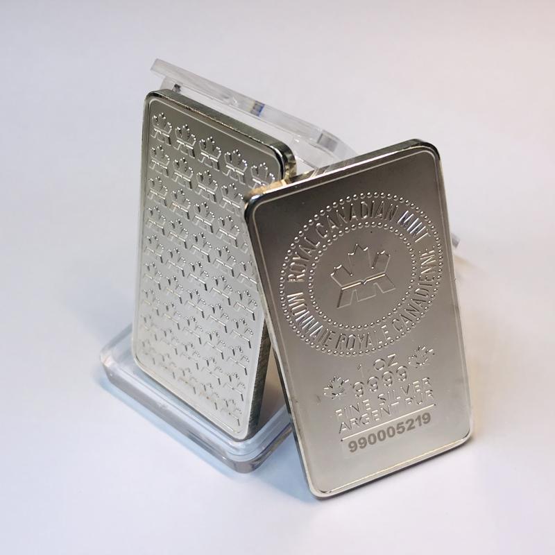 Canadian Silver Bar ( 1 Troy Ounce ) - Image 4