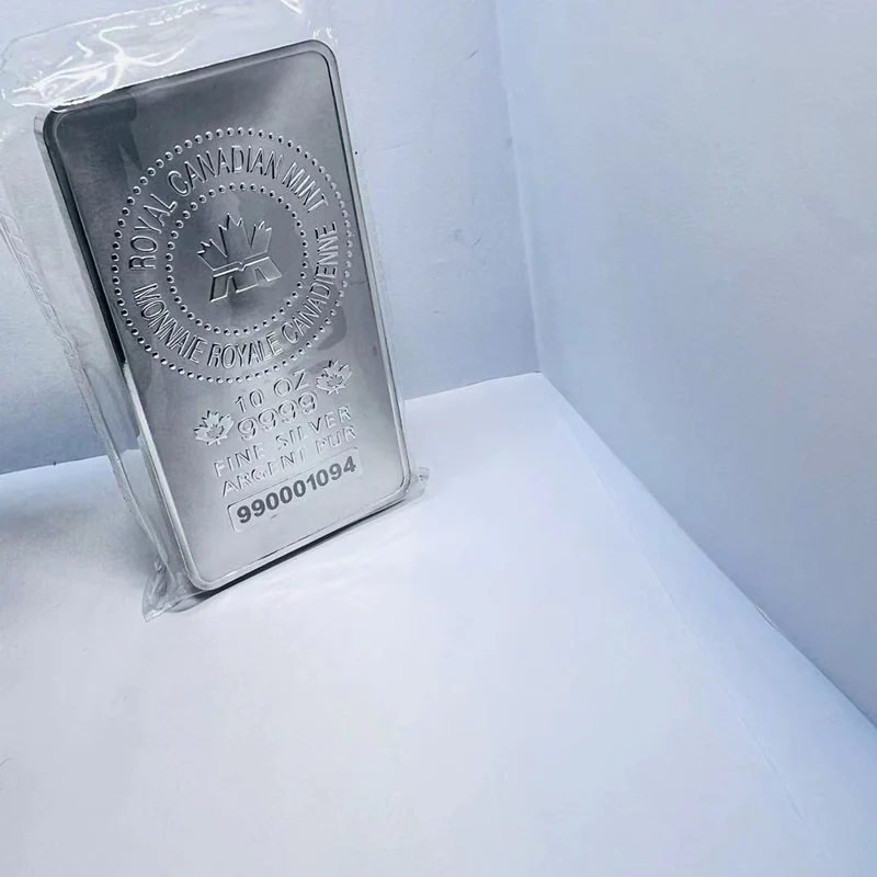 Canadian Silver Bar ( 10 Troy Ounce ) - Image 4