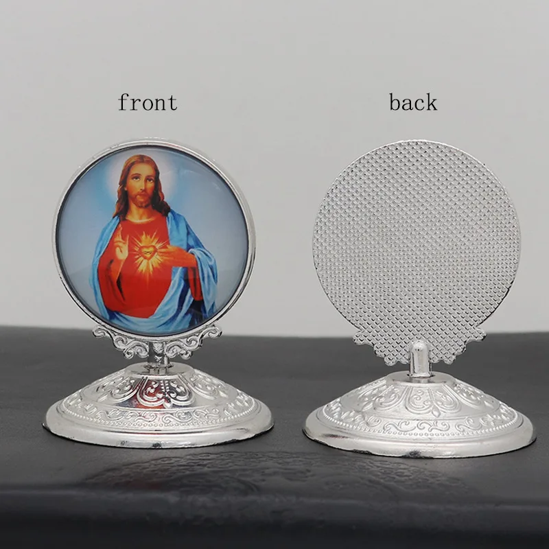 Catholic Holy Statue Set: Christ, Angel, Virgin Mary ( 1 pcs ) - Image 2