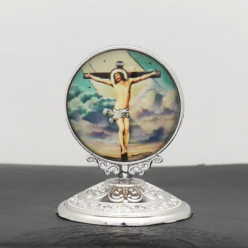 Catholic Holy Statue Set: Christ, Angel, Virgin Mary ( 1 pcs ) - Image 4