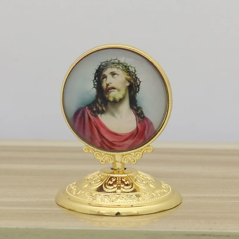 Catholic Holy Statue Set: Christ, Angel, Virgin Mary ( 1 pcs ) - Image 5