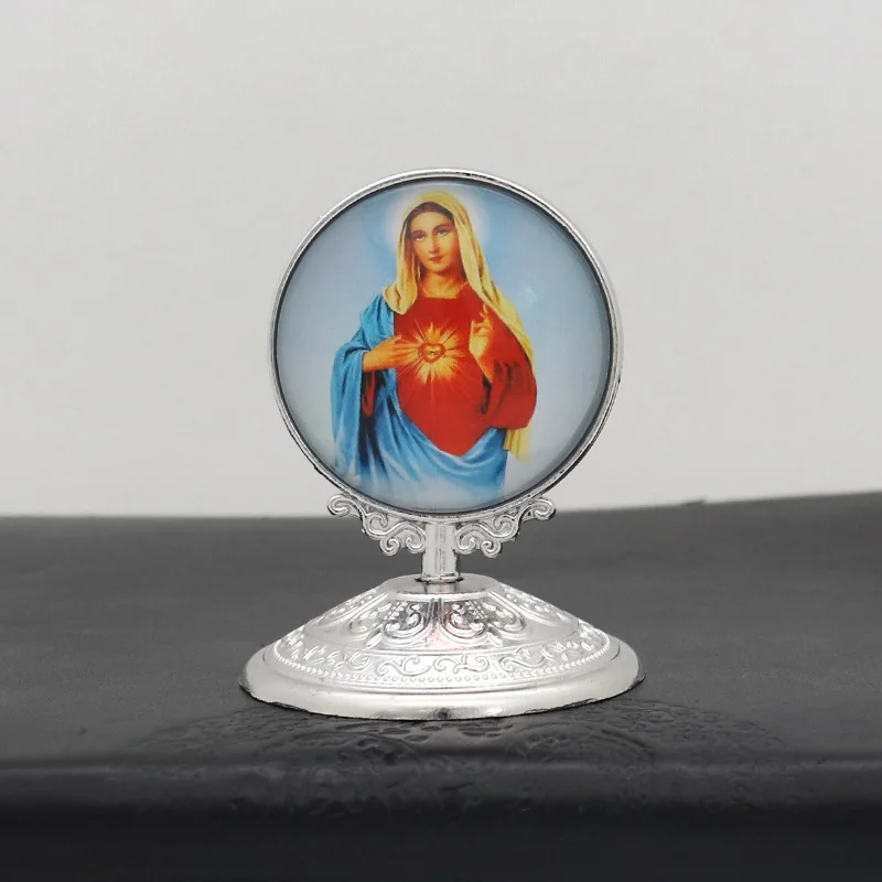 Catholic Holy Statue Set: Christ, Angel, Virgin Mary ( 1 pcs ) - Image 8