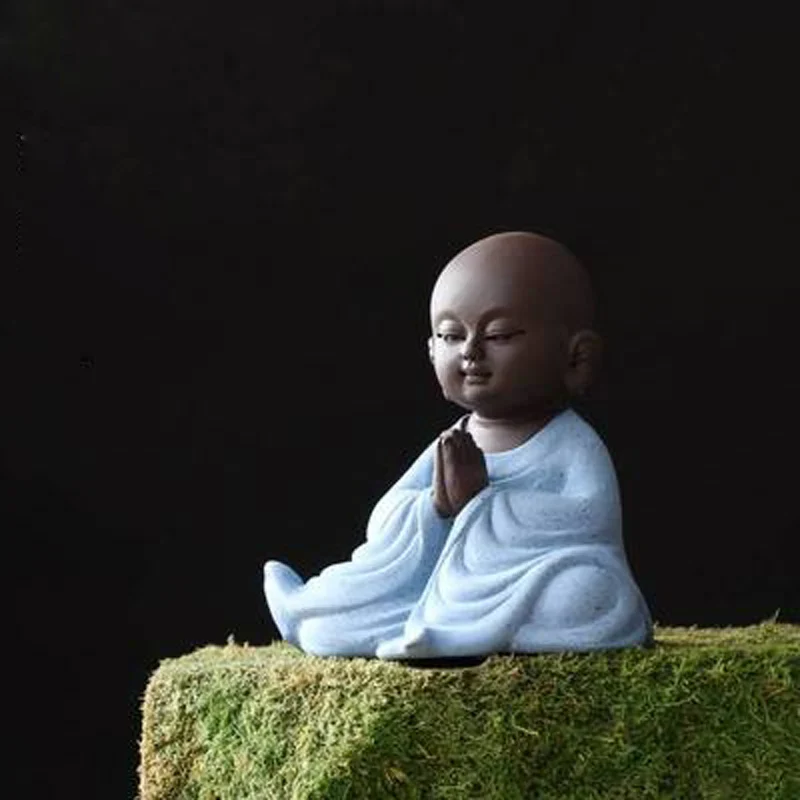 Zen Peace Buddha Statue - Image 3