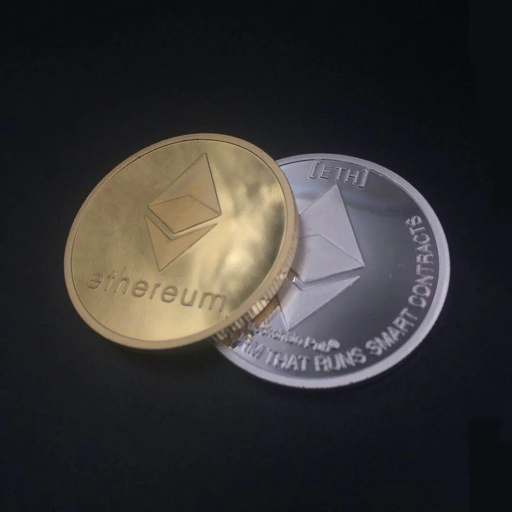 Ethereum Coin ( Gold and Silver ) - Image 3