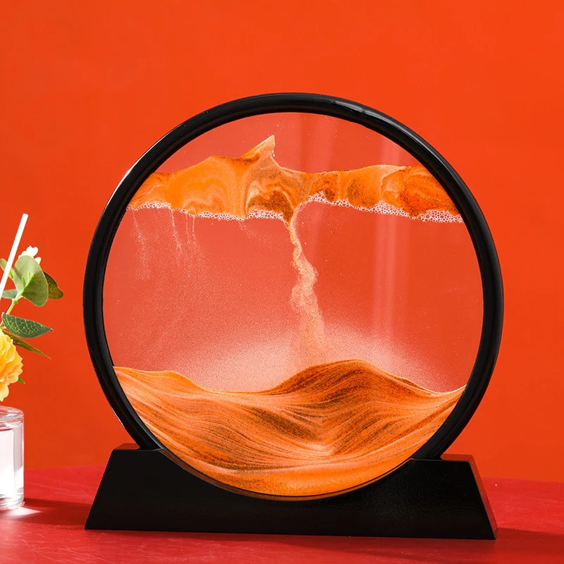 Flowing 3D Moving Sand Art Wall Hanging Picture Wall Art - Image 3