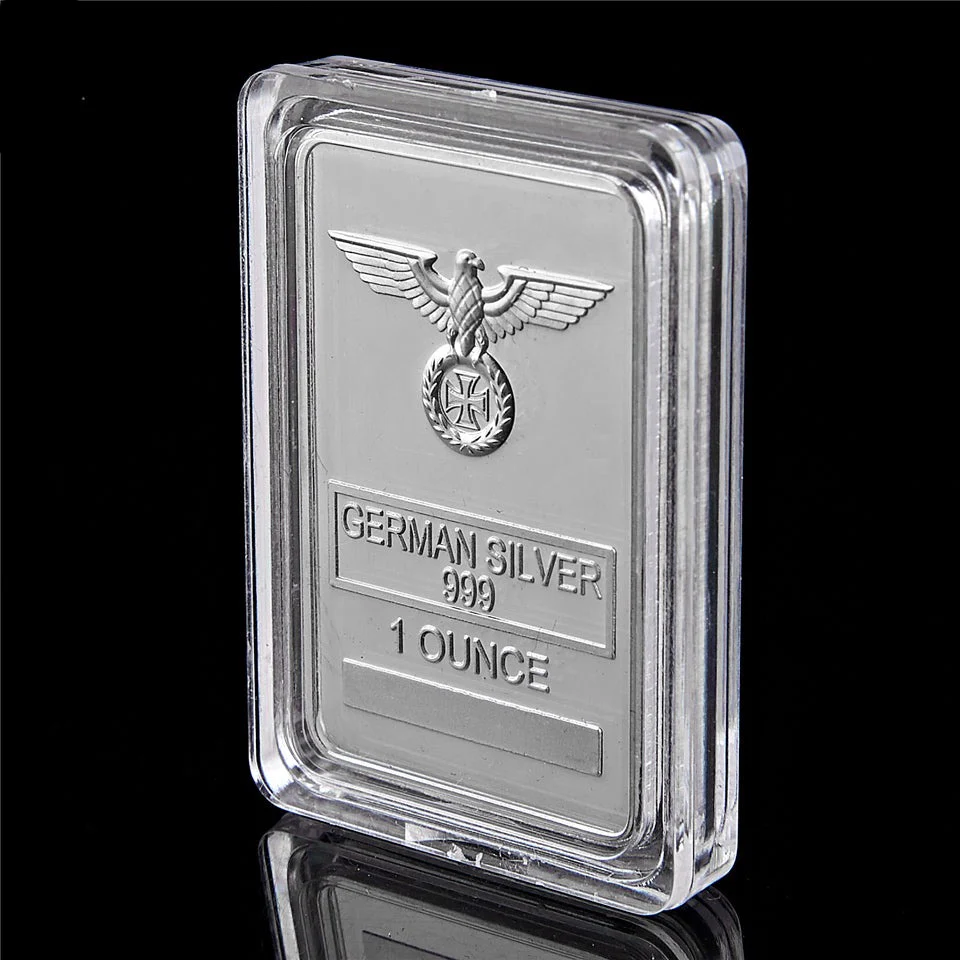 German Eagle Silver Bar ( 1 Troy Ounce ) - Image 3