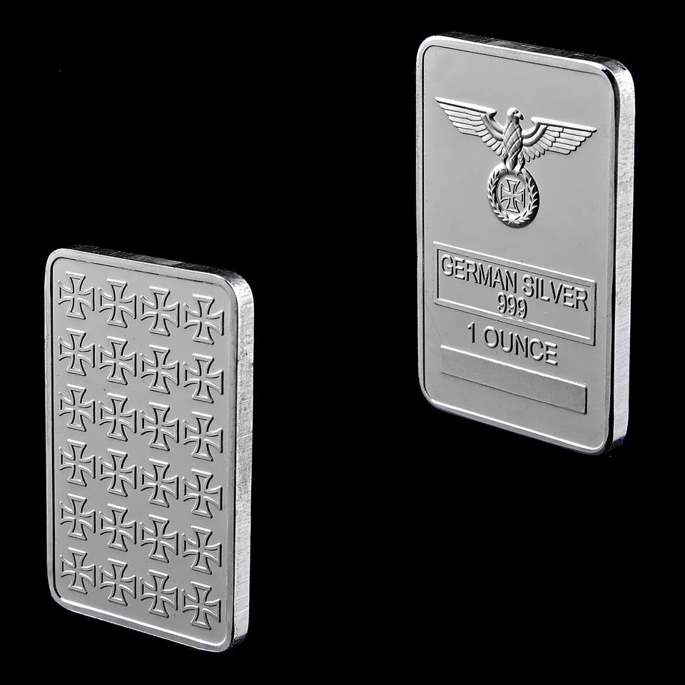 German Eagle Silver Bar ( 1 Troy Ounce ) - Image 5