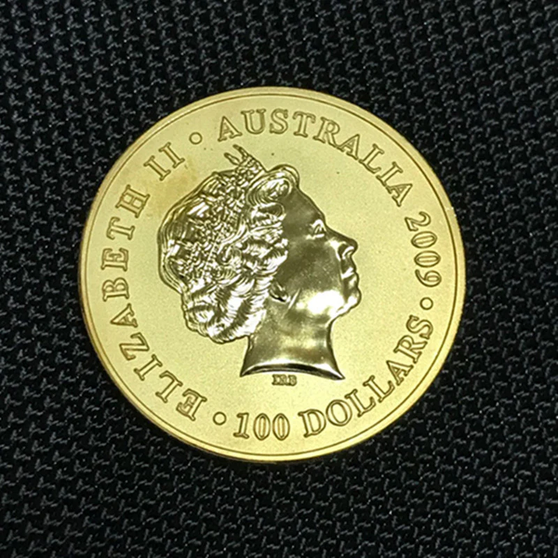 Gold badge coin 2009 ( Australian Kangaroo and Elizabeth) - Image 3