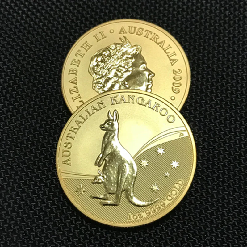 Gold badge coin 2009 ( Australian Kangaroo and Elizabeth) - Image 6
