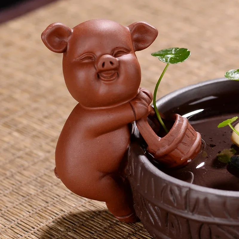 Purple Sand Pig Tea Pet - Image 5