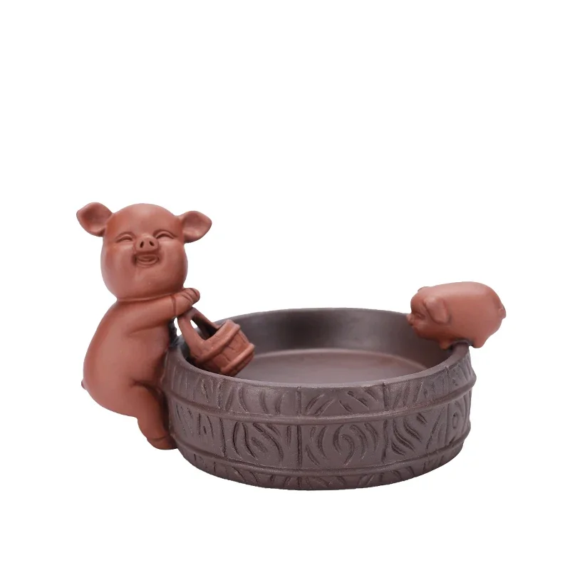 Purple Sand Pig Tea Pet - Image 6