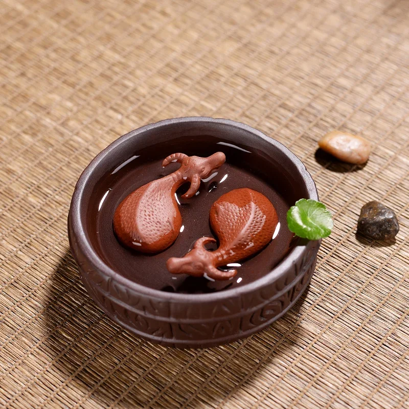 Purple Sand Pig Tea Pet - Image 7