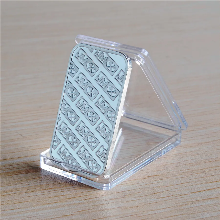 JM Silver Bar ( 1 Troy Ounce ) - Image 3
