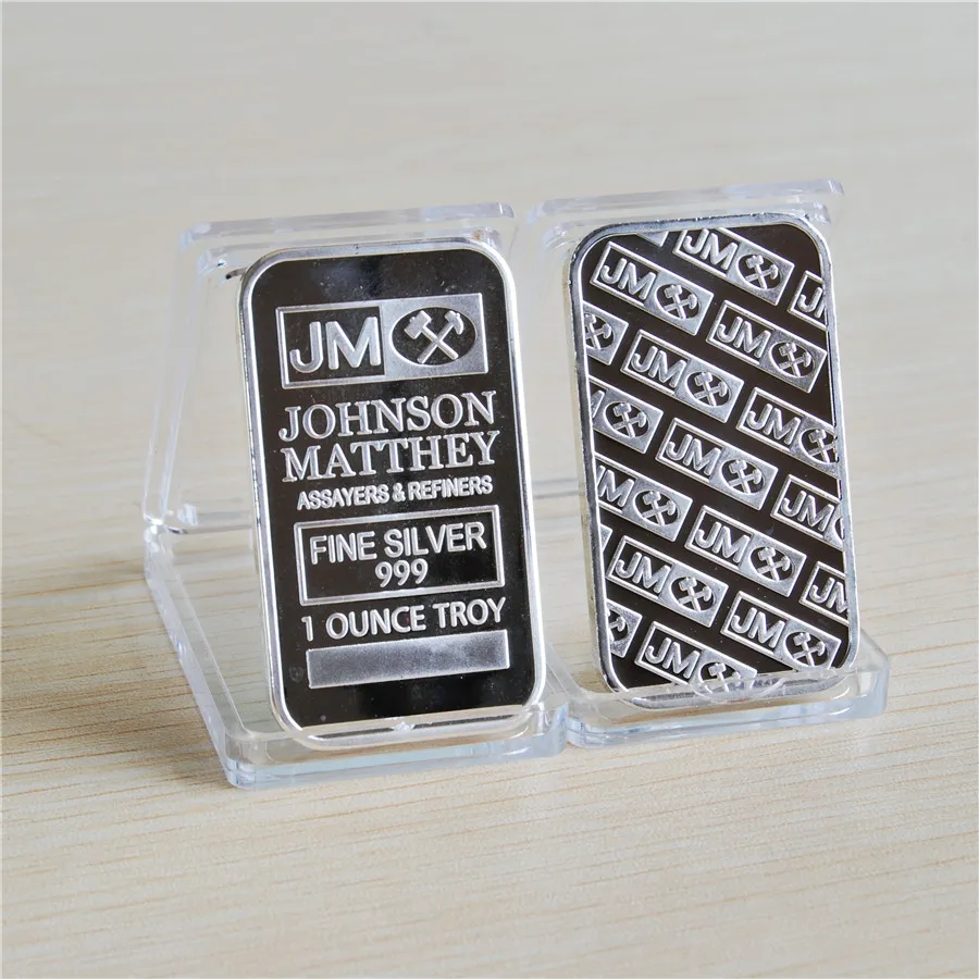 JM Silver Bar ( 1 Troy Ounce ) - Image 4