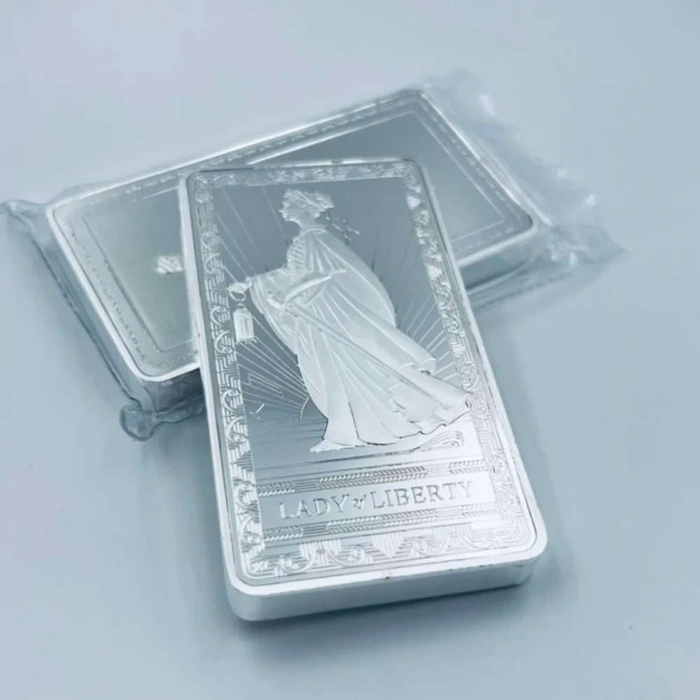 Lady of Liberty Silver Bar ( 10 Troy Ounce ) - Image 3