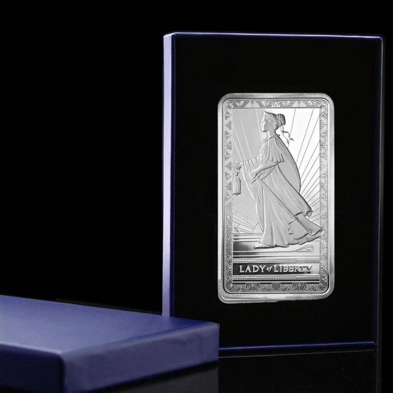 Lady of Liberty Silver Bar ( 10 Troy Ounce ) - Image 6