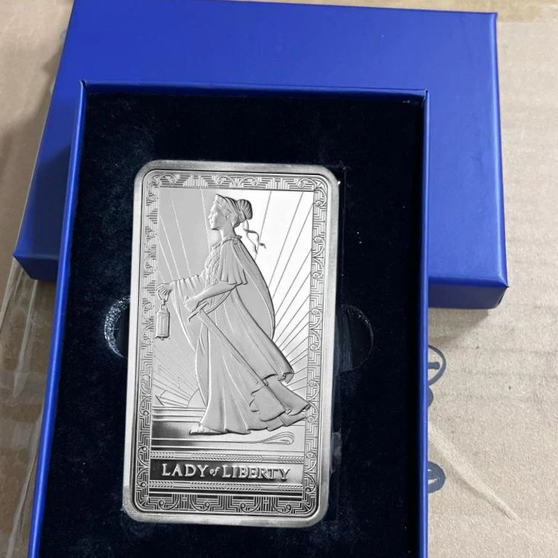 Lady of Liberty Silver Bar ( 10 Troy Ounce ) - Image 7