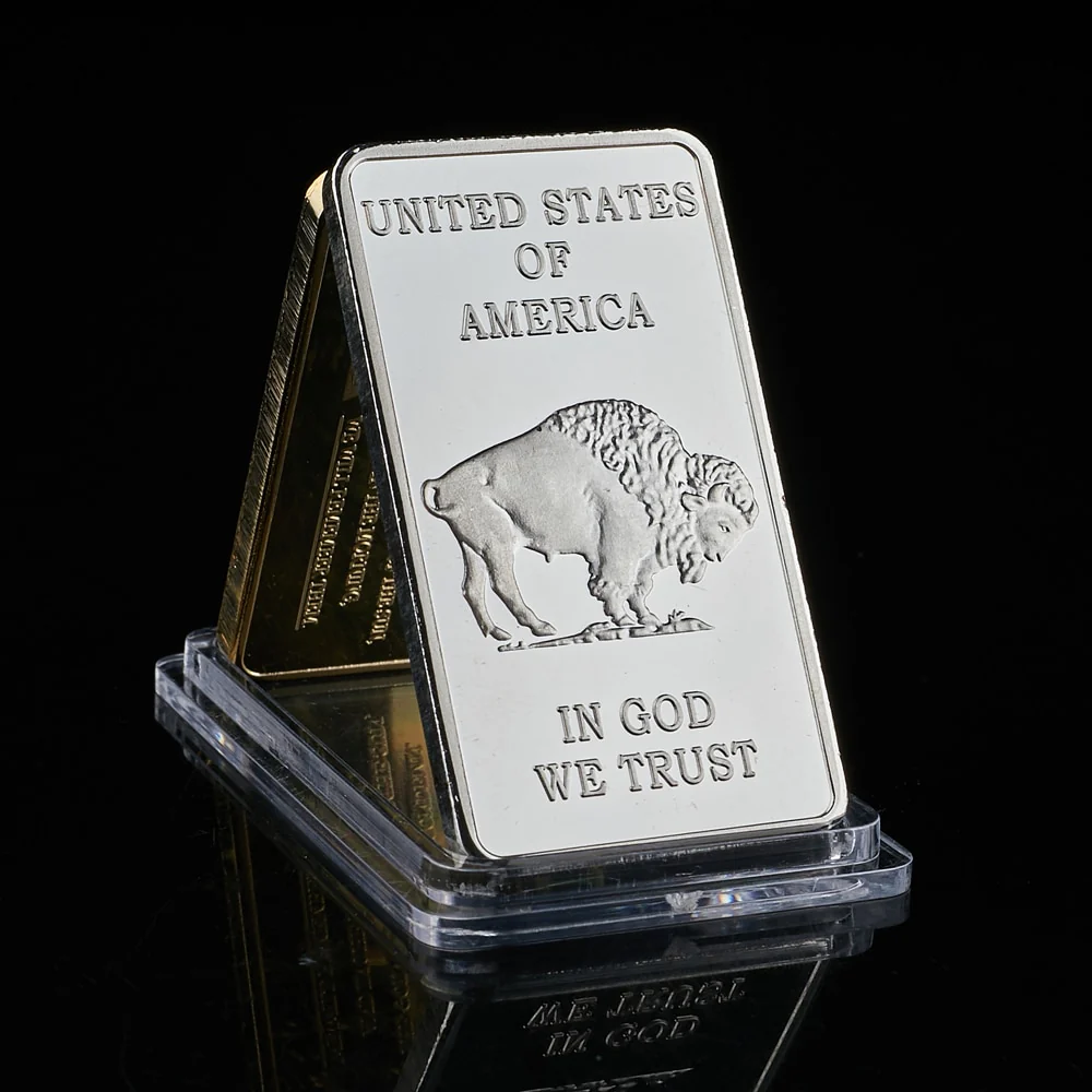 Liberty Buffalo Silver Bar ( 1 Troy Ounce ) - Image 2
