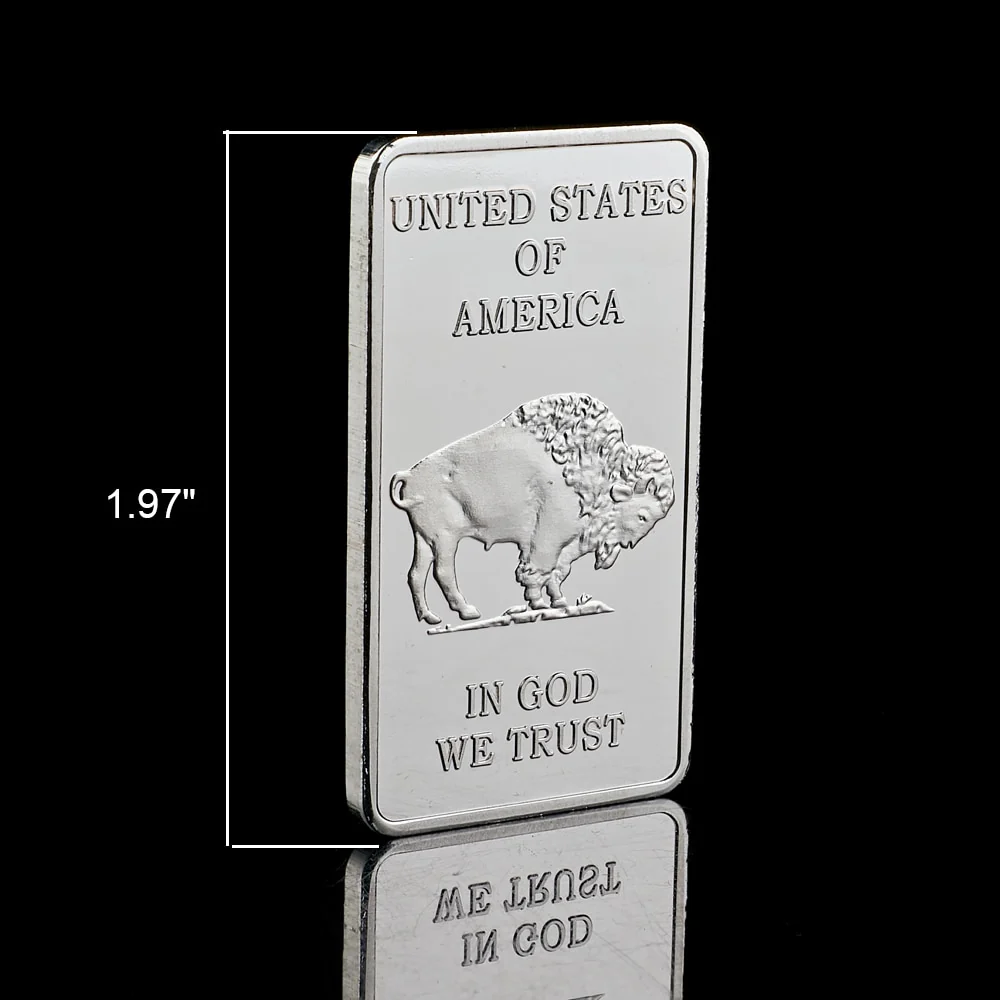 Liberty Buffalo Silver Bar ( 1 Troy Ounce ) - Image 3