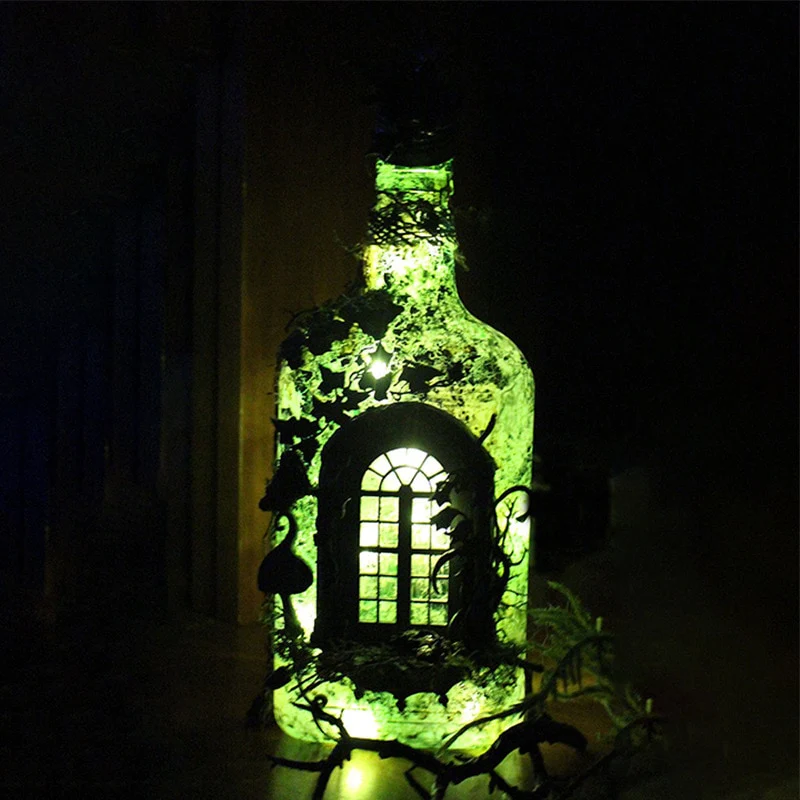 Mysterious Luminous Wine Bottle - Image 4