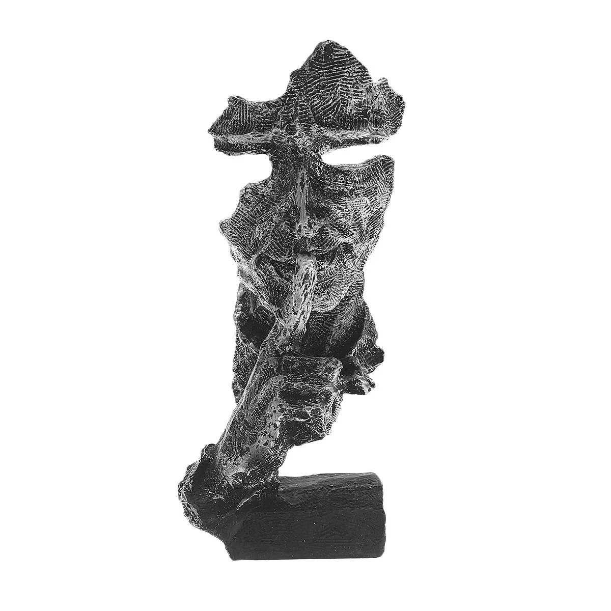 Silence is Gold: Nordic Abstract Resin Sculpture - Image 10