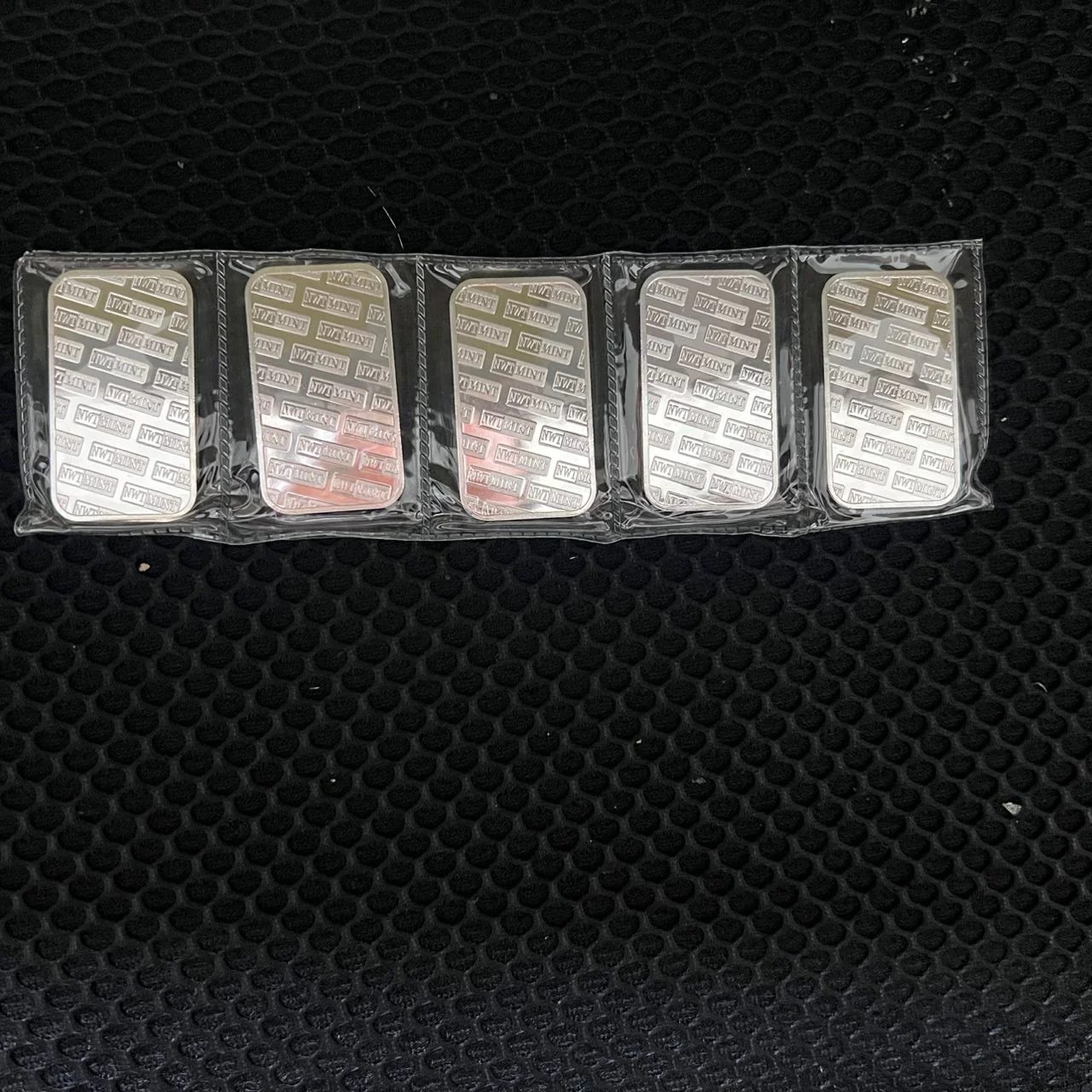 NWT Silver Bar – 1 oz (5-Pack, Vacuum Sealed) - Image 2