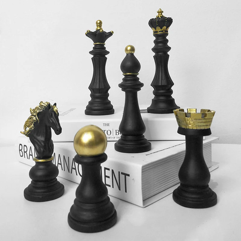 One Set Chess Ornament Tabletop - Image 3
