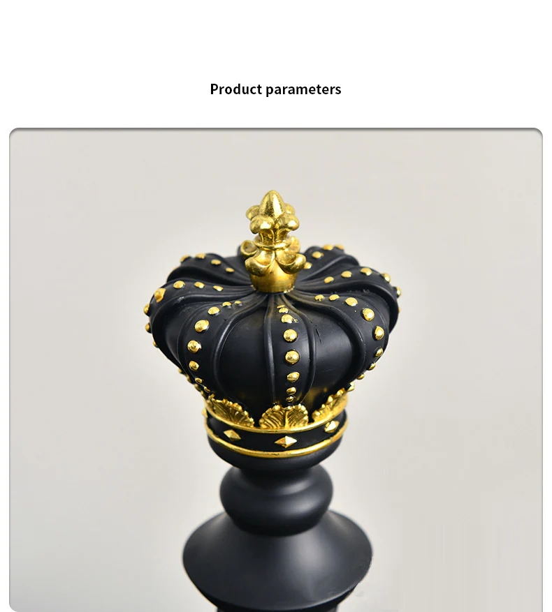 One Set Chess Ornament Tabletop - Image 4