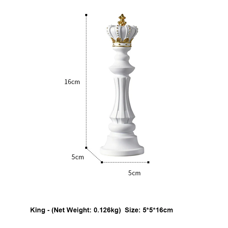 One Set Chess Ornament Tabletop - Image 5