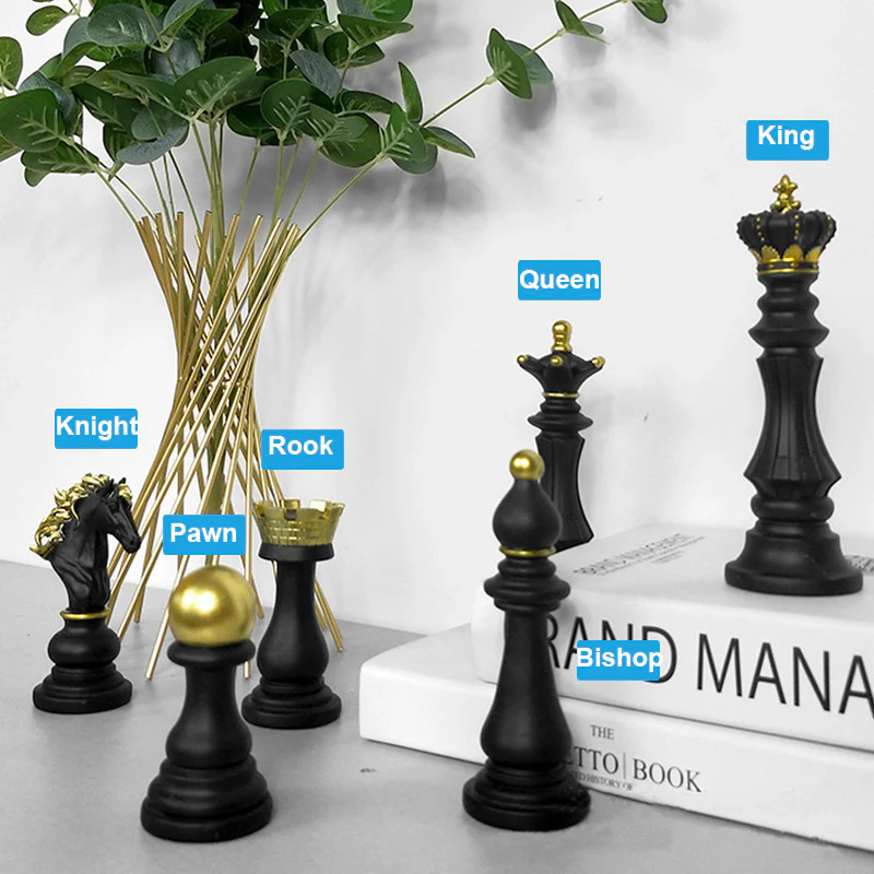 One Set Chess Ornament Tabletop - Image 7