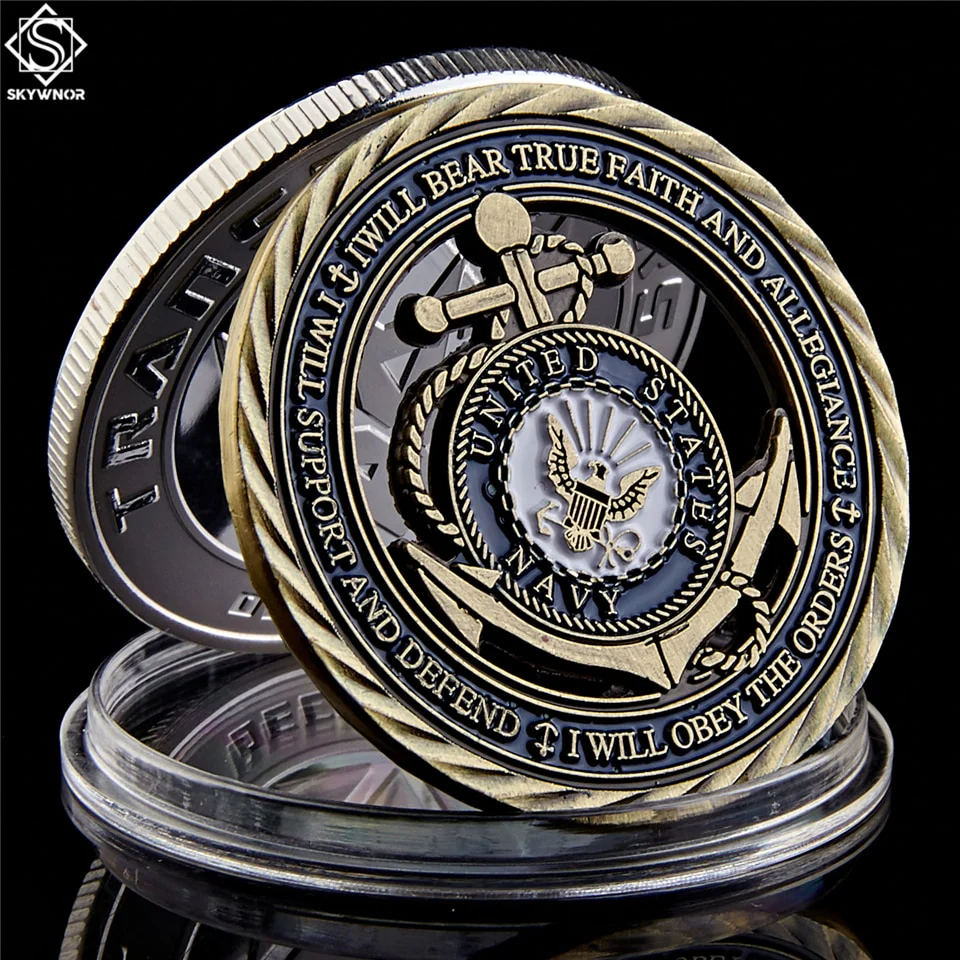 U.S. Navy Coin Medal - Image 3