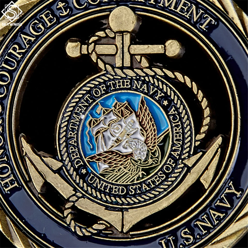 U.S. Navy Coin Medal - Image 4