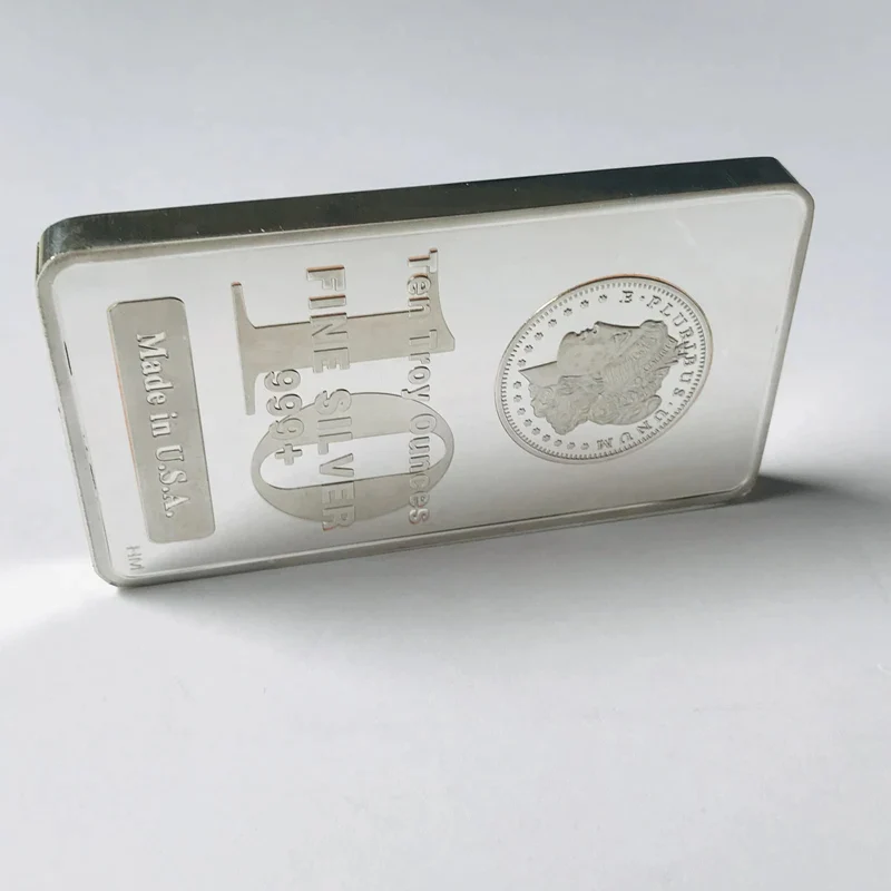 USA Badge Silver Bar ( 10 Troy Ounce ) - Image 3