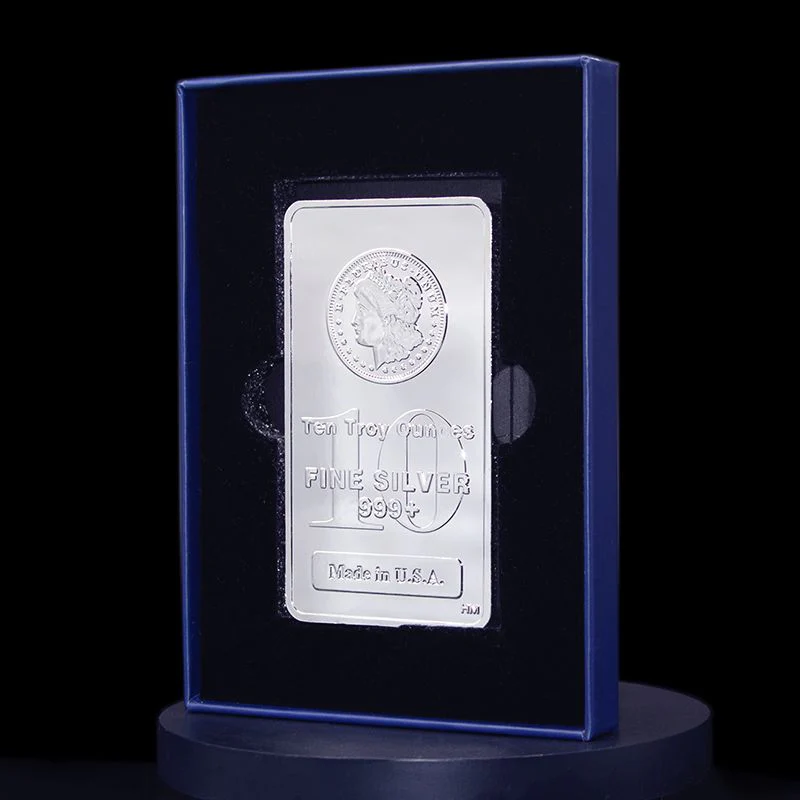 USA Badge Silver Bar ( 10 Troy Ounce ) - Image 9
