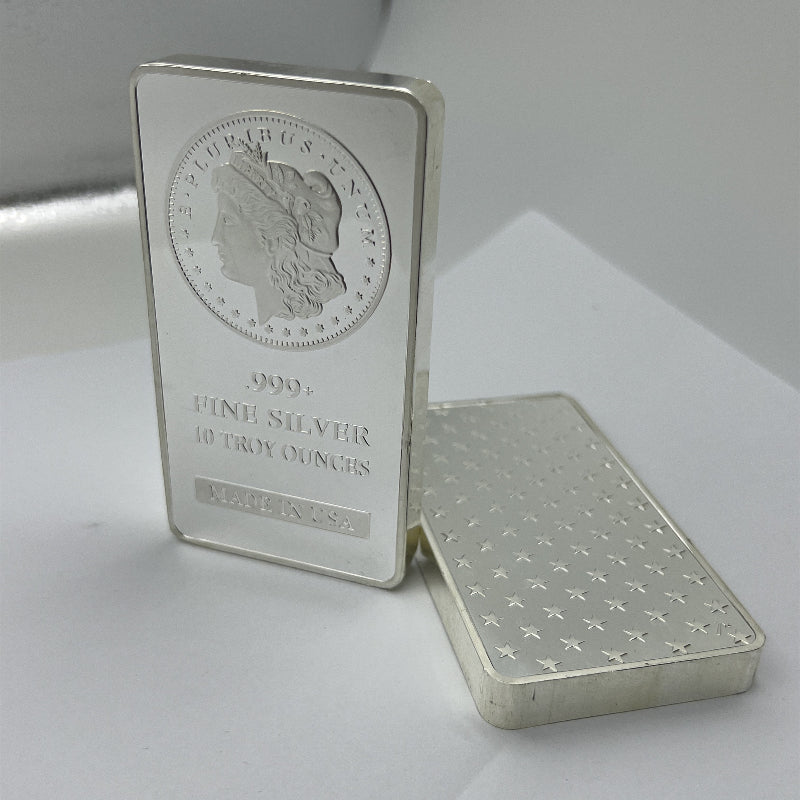 USA Badge Silver Bar ( 10 Troy Ounce )- New - Image 5