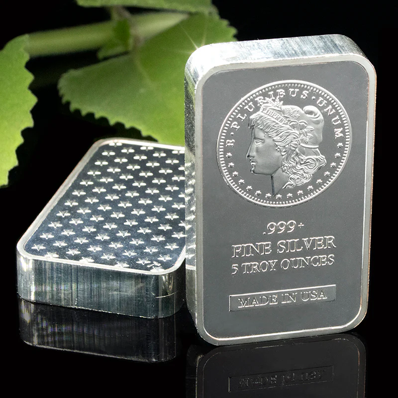 USA Badge Silver Bar ( 5 Troy Ounce ) - Image 4
