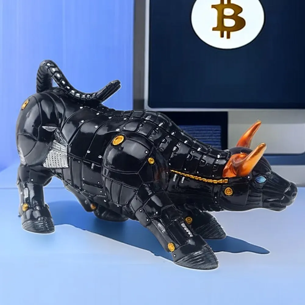 Miami Bull Souvenir Statue - Image 4