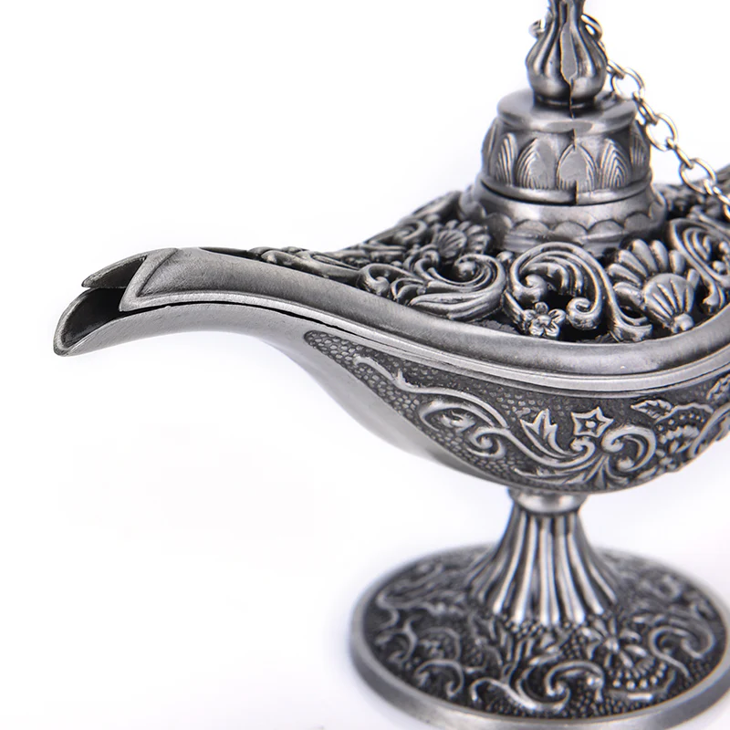 Vintage Aladdin Magic Genie Lamp Incense Burner - Image 5