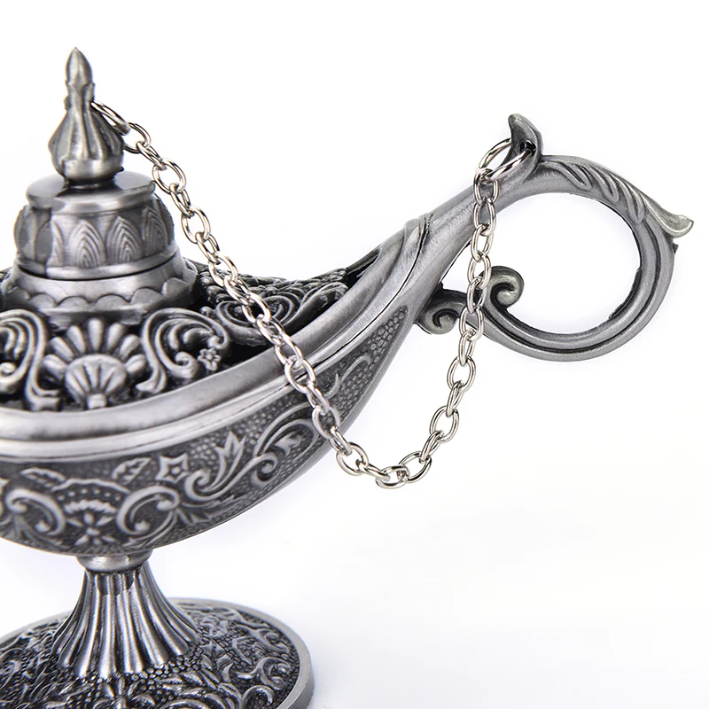 Vintage Aladdin Magic Genie Lamp Incense Burner - Image 6
