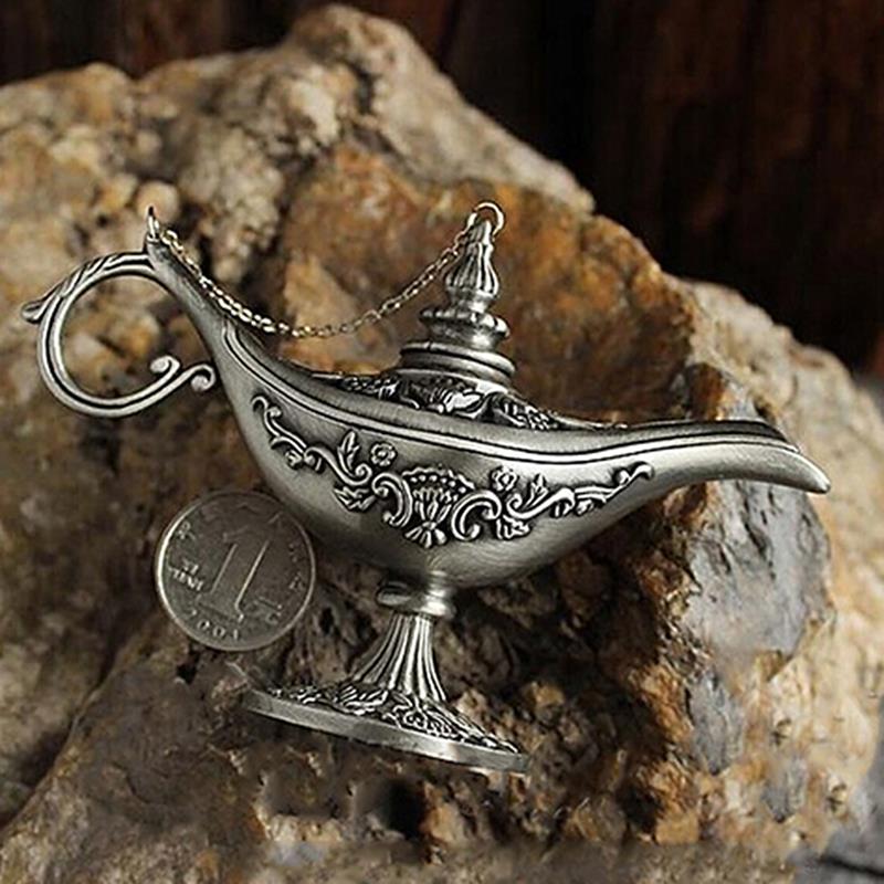Vintage Aladdin Magic Genie Lamp Incense Burner - Image 8